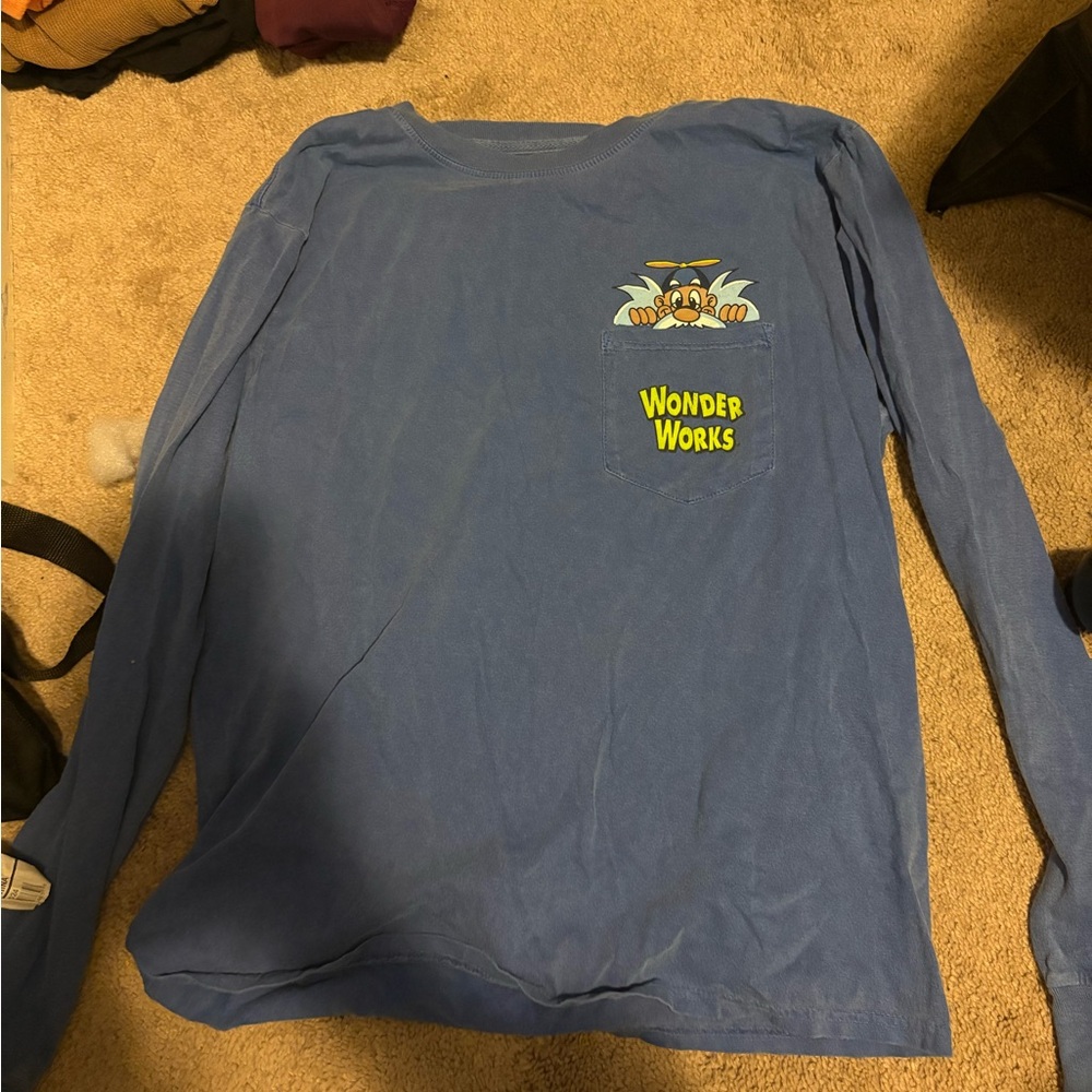 Blue Long Sleeve Tee